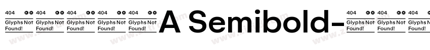华康金刚黑A Semibold字体转换